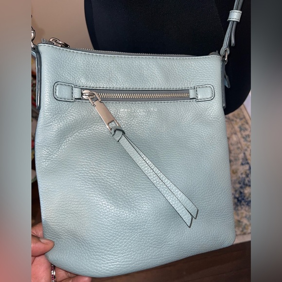 MARC JACOBS Blue Leather Crossbody Bag - Picture 8 of 12